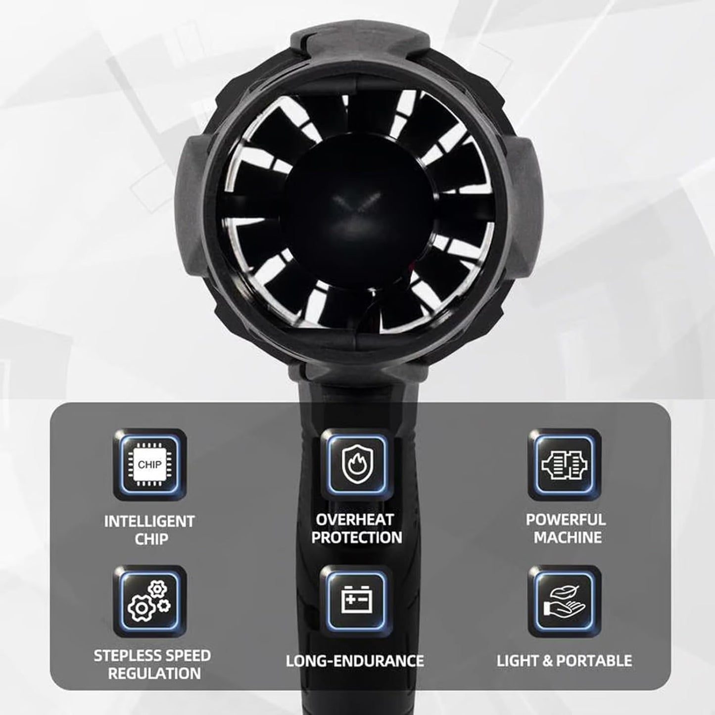 TurboJet™ : Souffleur Multifonction à Jet d’Air UltraPuissant – 512 Km/h