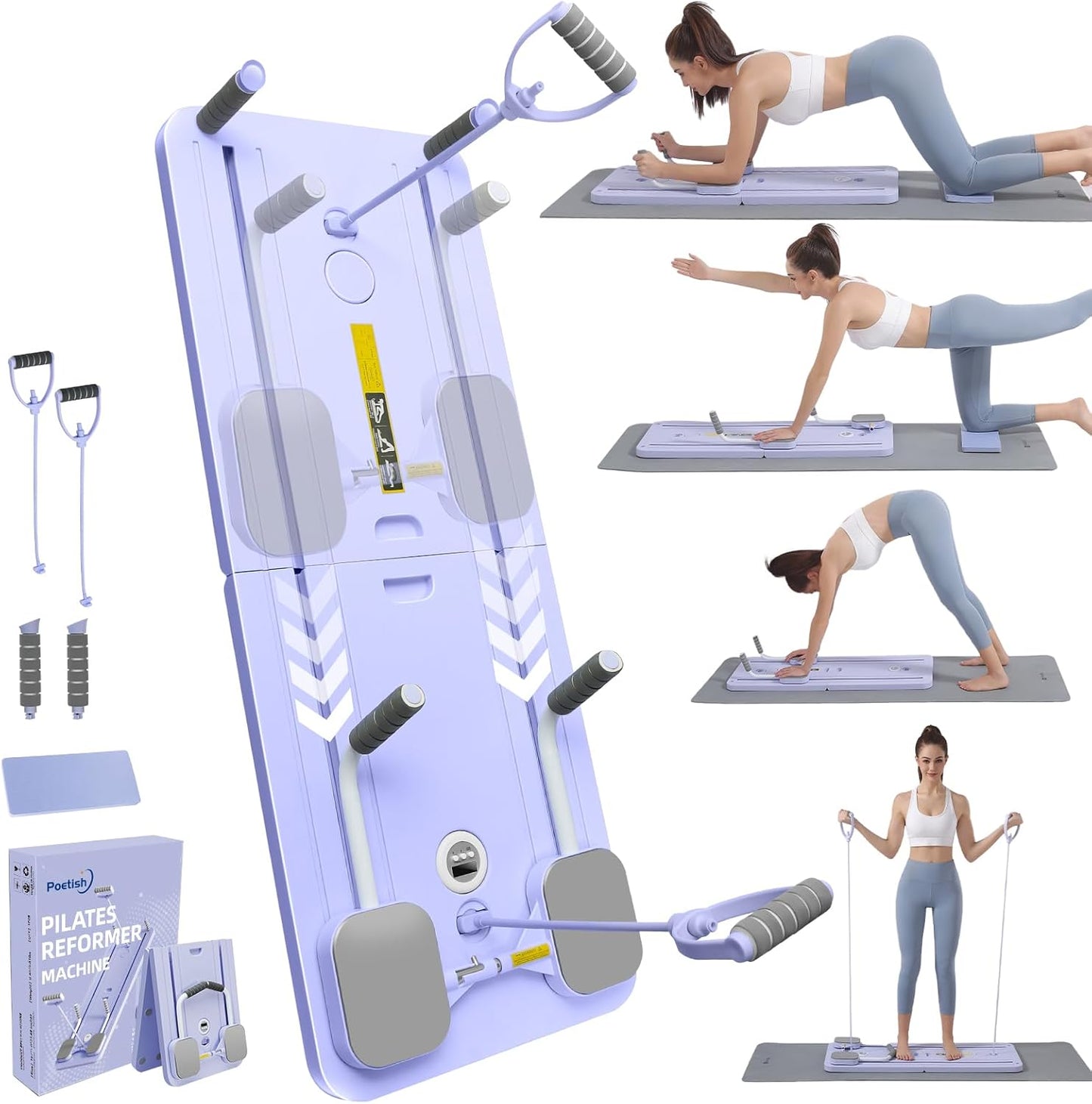 SlimBoard PRO – La salle de sport portable : Planche de fitness multifonction