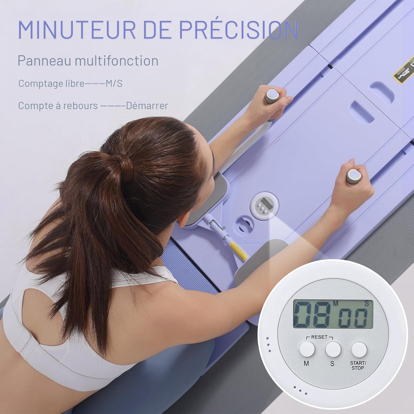 SlimBoard PRO – La salle de sport portable : Planche de fitness multifonction