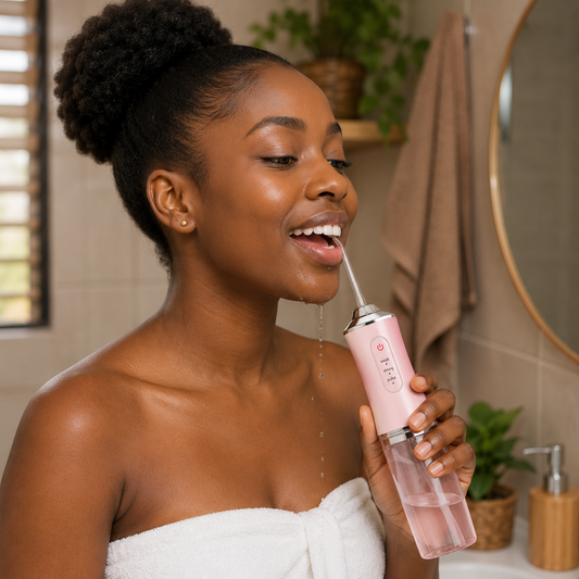 Hydropulseur OralJet™ – Le nettoyage profond que votre brosse à dents ne fait pas 💦🦷