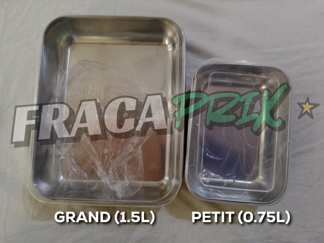 SteelBox™ 0.75L – Passez à l'Inox Pour Votre Santé