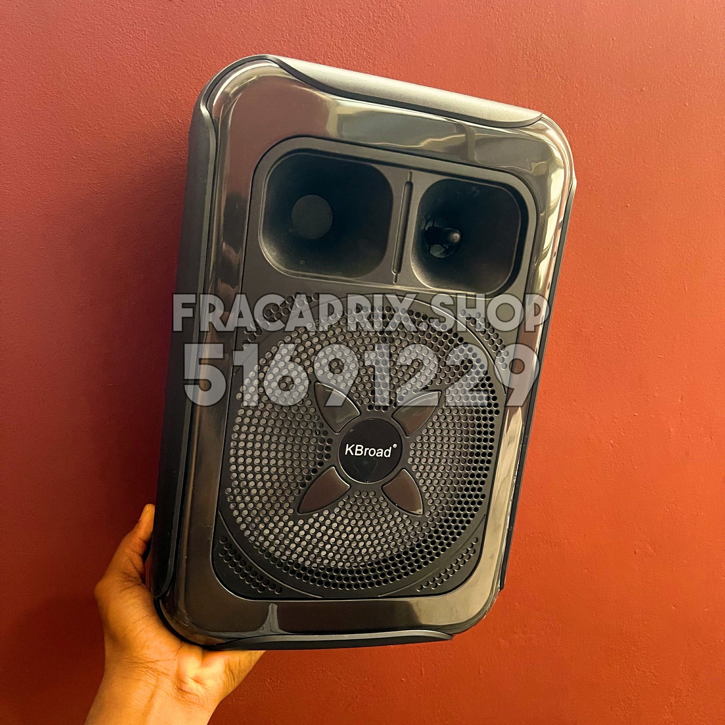 KATANA - Le Speaker Bluetooth + Micro Sans Fil : Puissance, Solidité & Ambiance Garantie