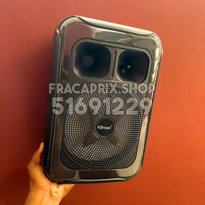 KATANA - Le Speaker Bluetooth + Micro Sans Fil : Puissance, Solidité & Ambiance Garantie