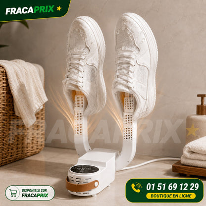Sèche-Chaussures Électrique Antibactérien 360° – Séchage Rapide, Désinfectant & Désodorisant