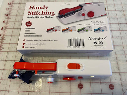 RÉPACHAP - Mini Machine à coudre portable : Réparez vos vêtements en 30 secondes, où que vous soyez
