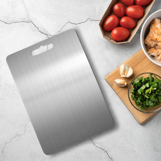 STEELBOARD™ : La planche à découper en acier inoxydable antibactérienne et durable