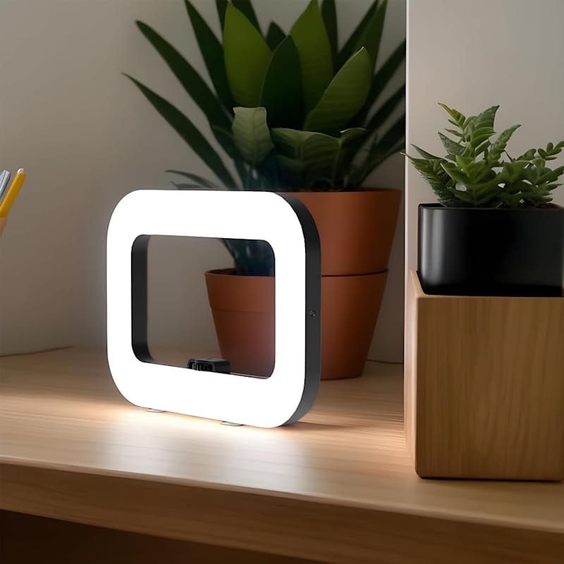 Lampe LED RGB + Stabilisateur (2-en-1) : Filmez des vidéos nettes et stables comme un PRO, sans effort