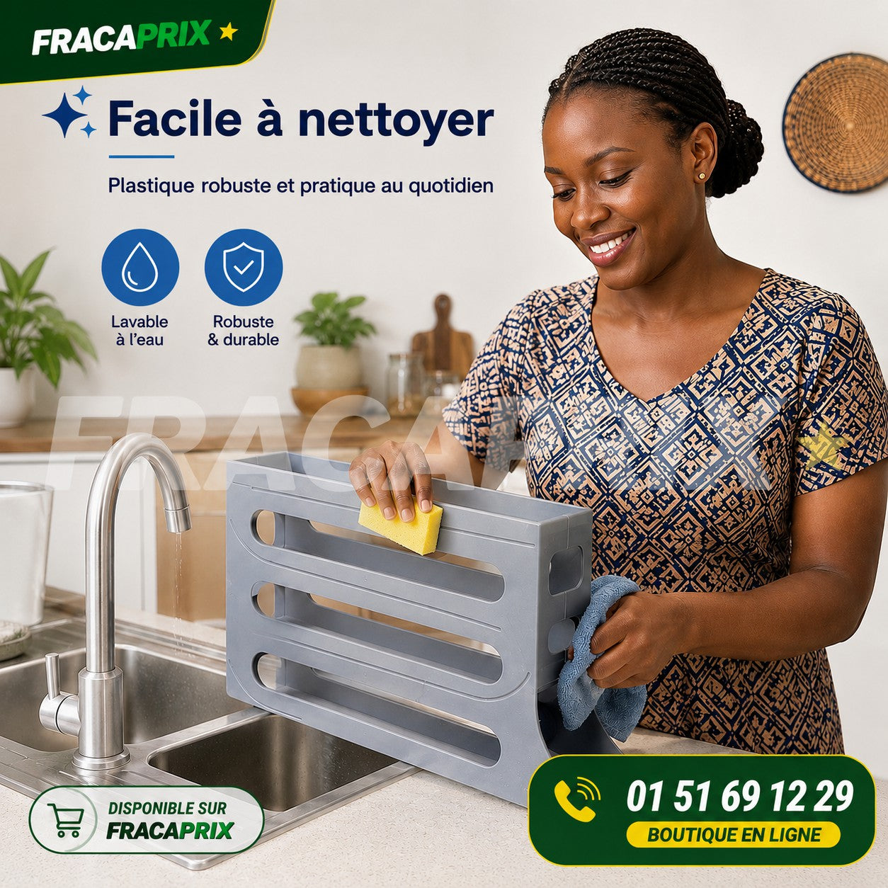 Range-Œufs Distributeur 3 Étages – Rotation Automatique Anti-Casse pour Frigo