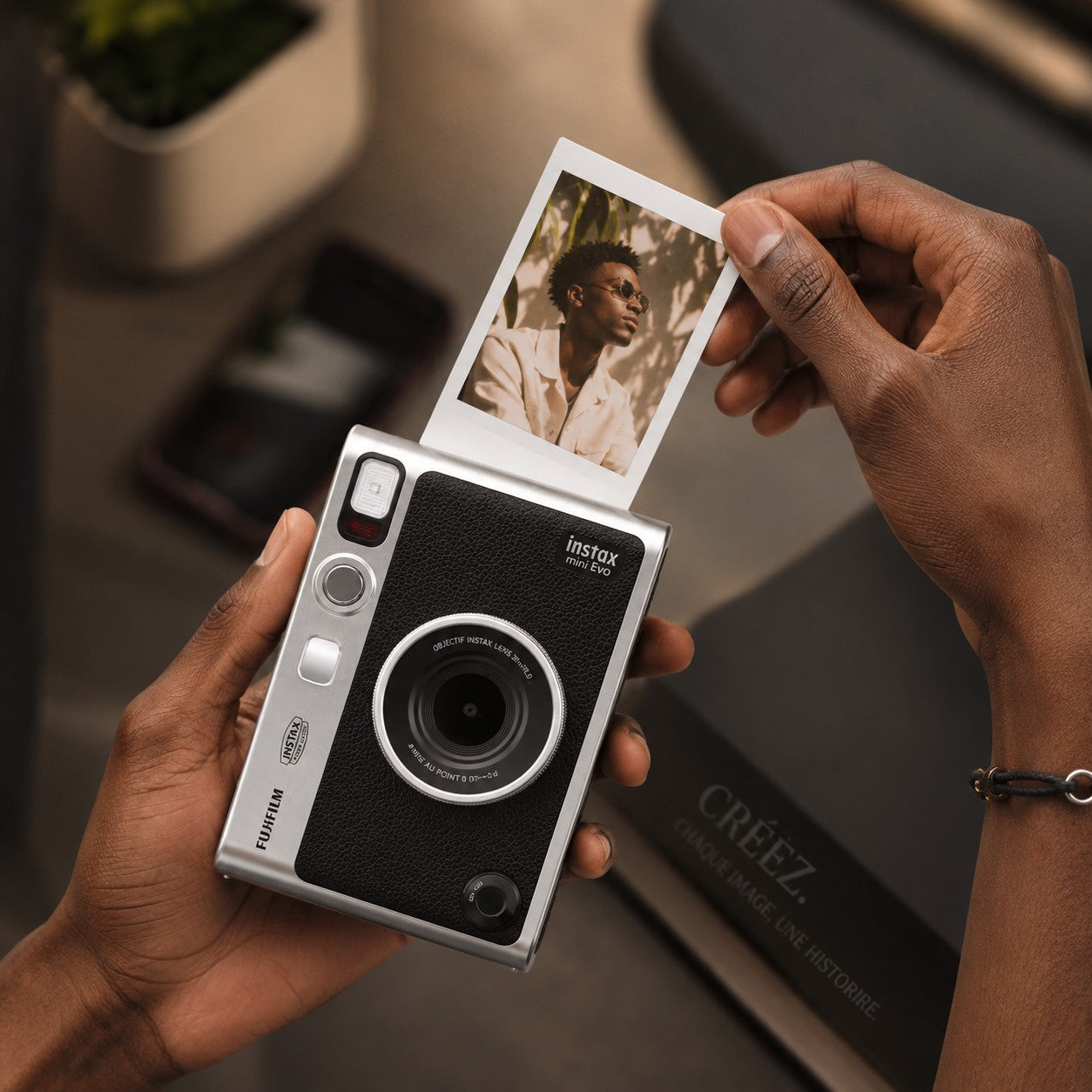 Instax Mini Evo™ – Appareil photo & imprimante instantanée : immortalisez vos moments de vie