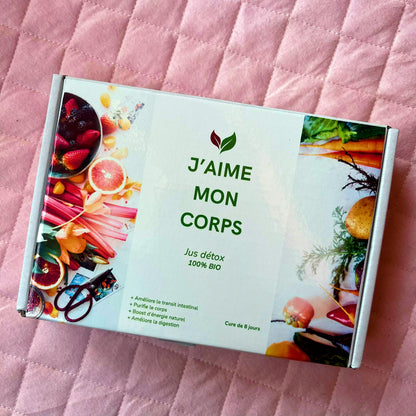 J’AIME MON CORPS : Jus Détox & Énergisant 100% BIO