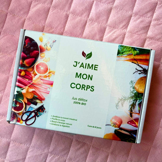 J’AIME MON CORPS : Jus Détox & Énergisant 100% BIO