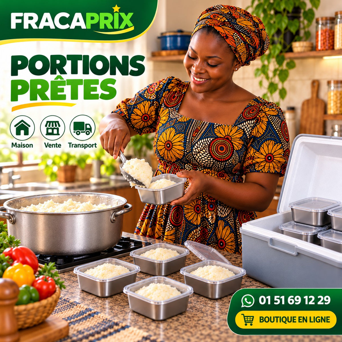 SteelBox Portion™ 450 mL – Boîte Inox avec Couvercle pour Portions & Conservation