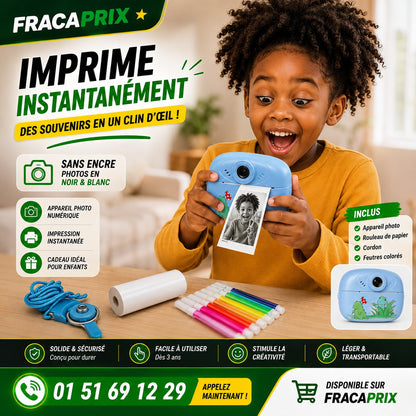 Appareil Photo Instantané Enfant | Photos, Vidéos, Jeux, Musique & Impression