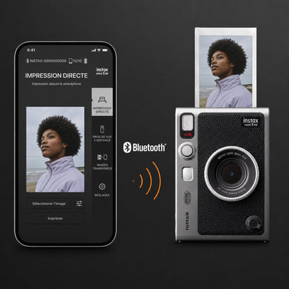 Instax Mini Evo™ – Appareil photo & imprimante instantanée : immortalisez vos moments de vie