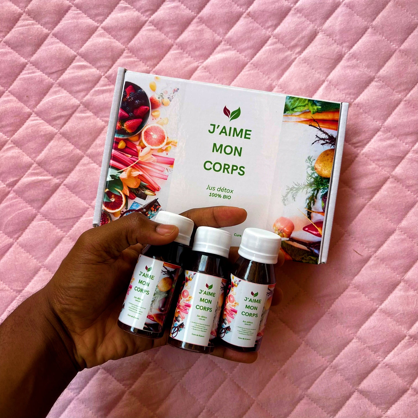 J’AIME MON CORPS : Jus Détox & Énergisant 100% BIO