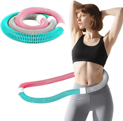 SlimRing™ – Cerceau de Fitness 4-en-1 : Casse le ventre et Affine la taille, tonifie les cuisses, renforce le dos et améliore la posture