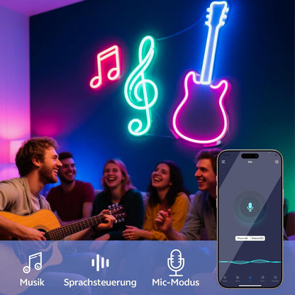 🌈 NeoLight™ RGB – La Bande LED Néon qui Transforme Votre Espace