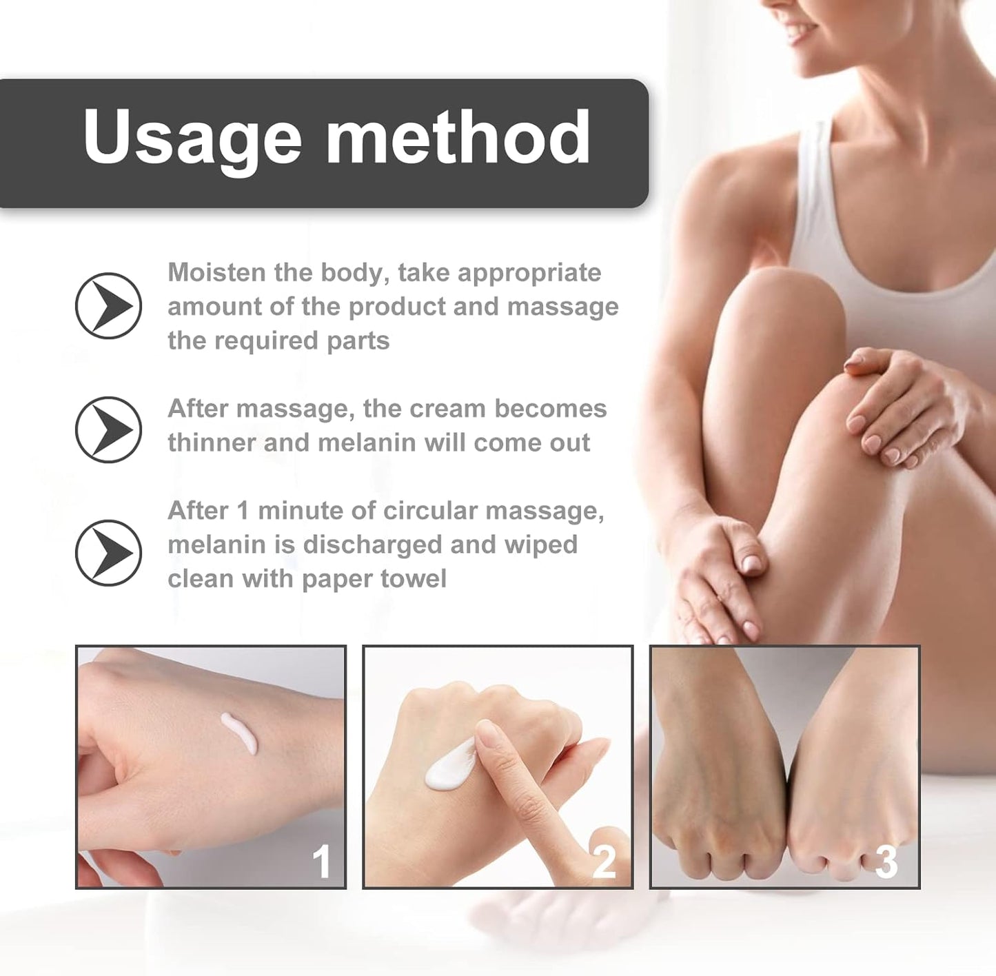 🌸 Crème Unifiante Multi-Zones (aisselles, cou, genoux, coudes, entrejambe et zones intimes) : Regagnez confiance en vous