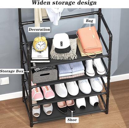 ÉTAGÈRE MIRACLE 4 NIVEAUX : Fini les chaussures, sacs et vêtements qui traînent !