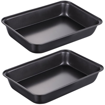 CONTENANT DE CUISSON À FOUR RECTANGULAIRE EN ACIER AU CARBONE