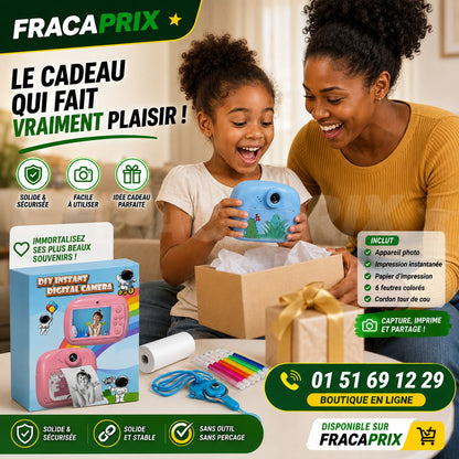 Appareil Photo Instantané Enfant | Photos, Vidéos, Jeux, Musique & Impression