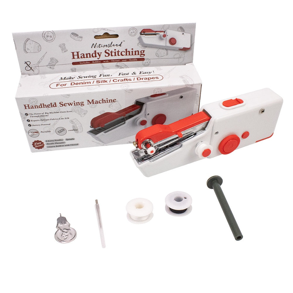 RÉPACHAP - Mini Machine à coudre portable : Réparez vos vêtements en 30 secondes, où que vous soyez