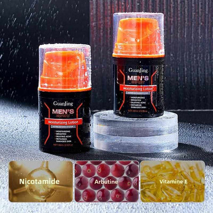 Lotion Visage Hommes + BROSSE ÉLECTRIQUE OFFERTE : Adieu les imperfections, l'acné, le visage terne et les rides