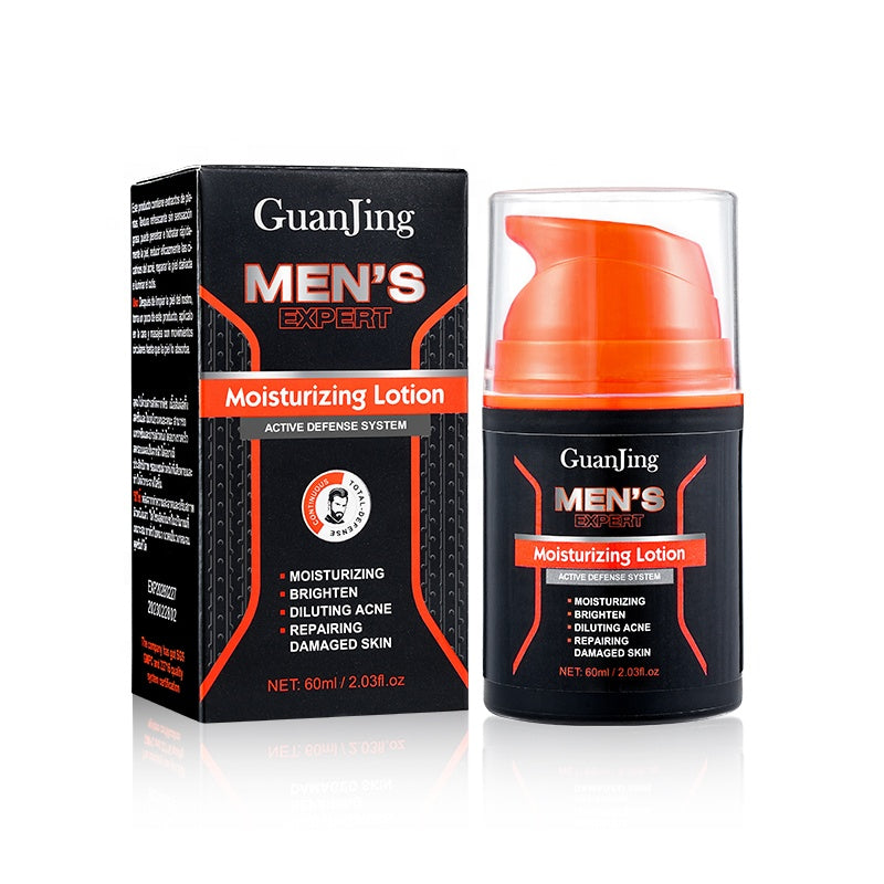 Lotion Visage Hommes + BROSSE ÉLECTRIQUE OFFERTE : Adieu les imperfections, l'acné, le visage terne et les rides