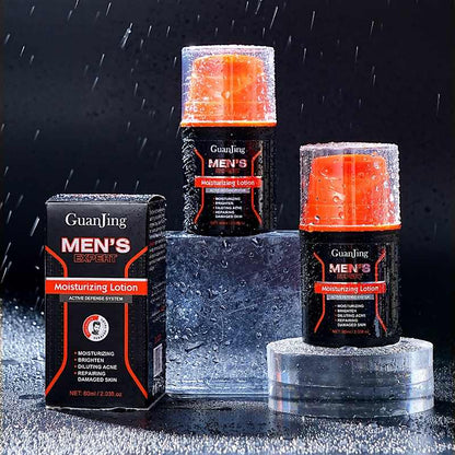 Lotion Visage Hommes + BROSSE ÉLECTRIQUE OFFERTE : Adieu les imperfections, l'acné, le visage terne et les rides