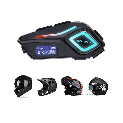 Kit Mains Libres Bluetooth Pour Casque Moto : Appels, Musique, GPS, etc Sans Lâcher le Guidon