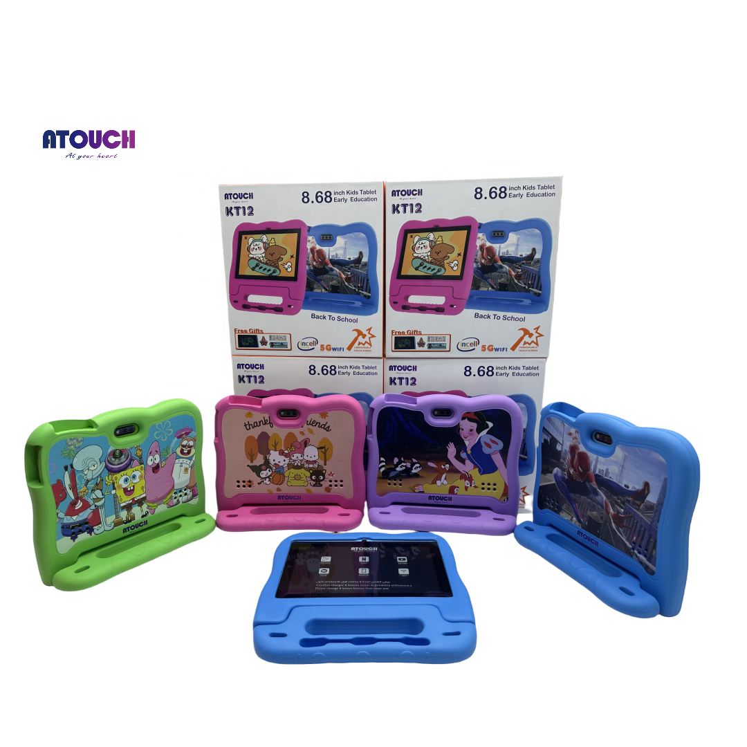 Tablette Éducative KT12 : Transformez le temps d'écran de votre enfant en temps d'apprentissage.