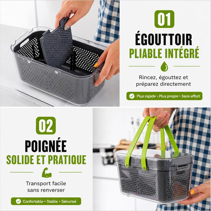 STOP CORVÉE CUISINE – Le coupe-légumes 22-en-1 qui fait tout à votre place