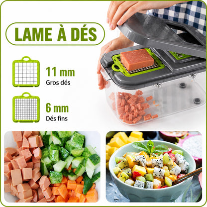 STOP CORVÉE CUISINE – Le coupe-légumes 22-en-1 qui fait tout à votre place