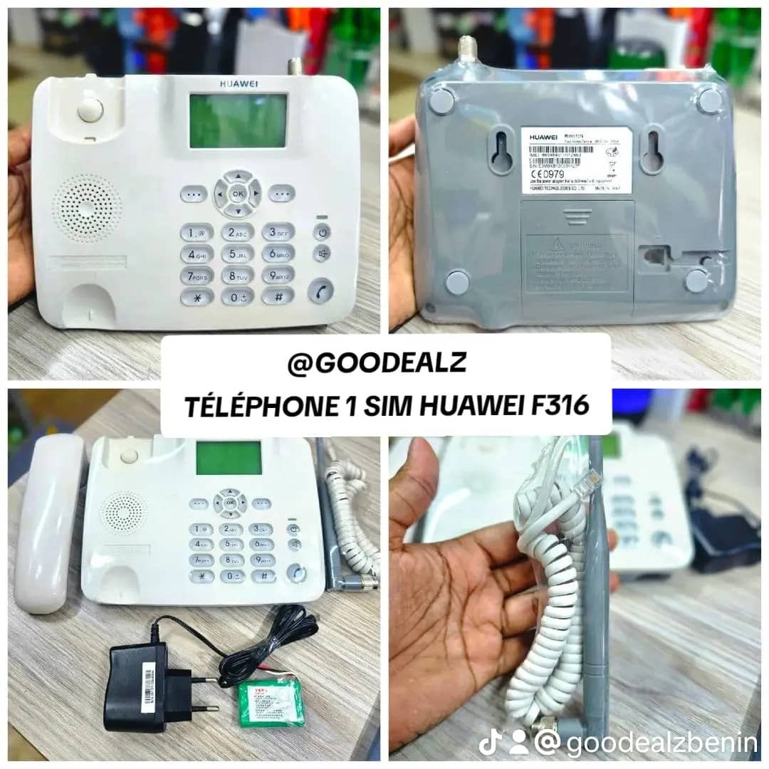 Téléphone Fixe Sans Fil à Carte SIM