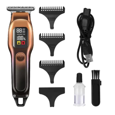 ÉPILATEUR & TONDEUSE PROFESSIONNELLE 4 EN 1 (maillot, aisselles, corps, tête et barbe)