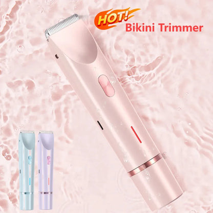 Épilateur Protecteur 2-en-1 Douceur Extrême : Épilation rapide, propre et sans douleur ni irritation (maillot, aisselles, visage, menton, bras, jambes, dos, etc)