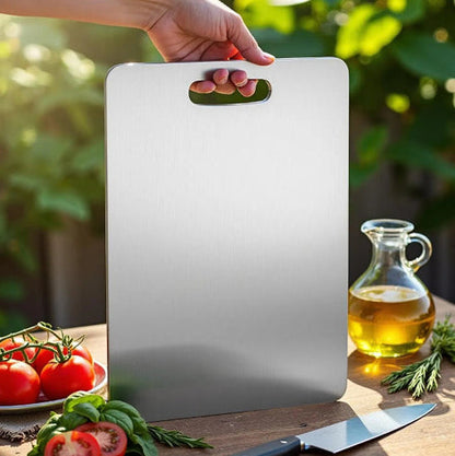 STEELBOARD™ : La planche à découper en acier inoxydable antibactérienne et durable