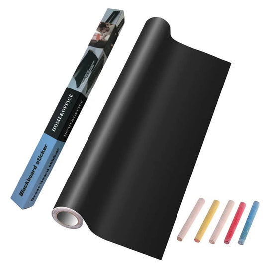 Tableau Adhésif MagicBoard™ (NOIR) – Transformez n’importe quel mur en tableau effaçable (ABJ)