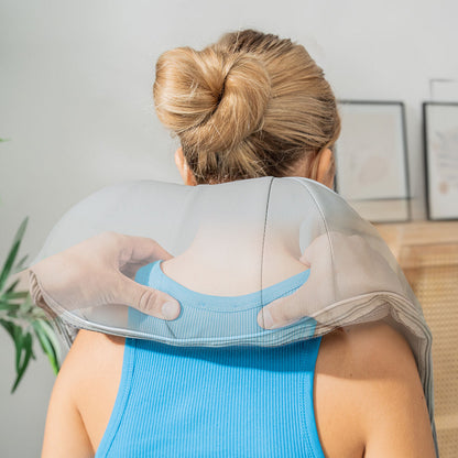 Masseur Cervical Chauffant 6-en-1 — Soulagement des Douleurs Musculaires en 15mins